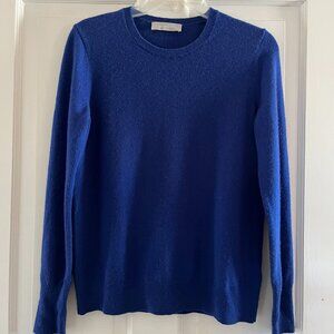 Everlane The Cashmere Crew in Lapis Blue sz S